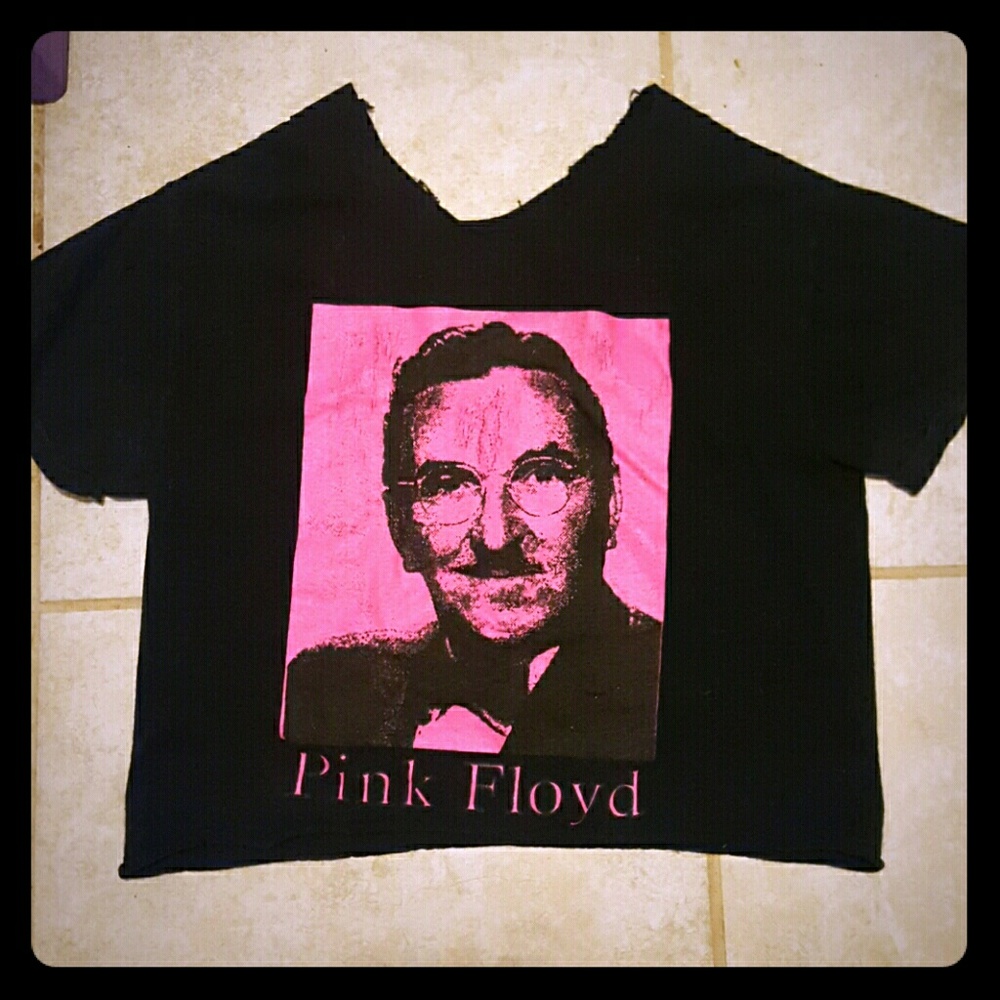 Pink Floyd Crop Tee